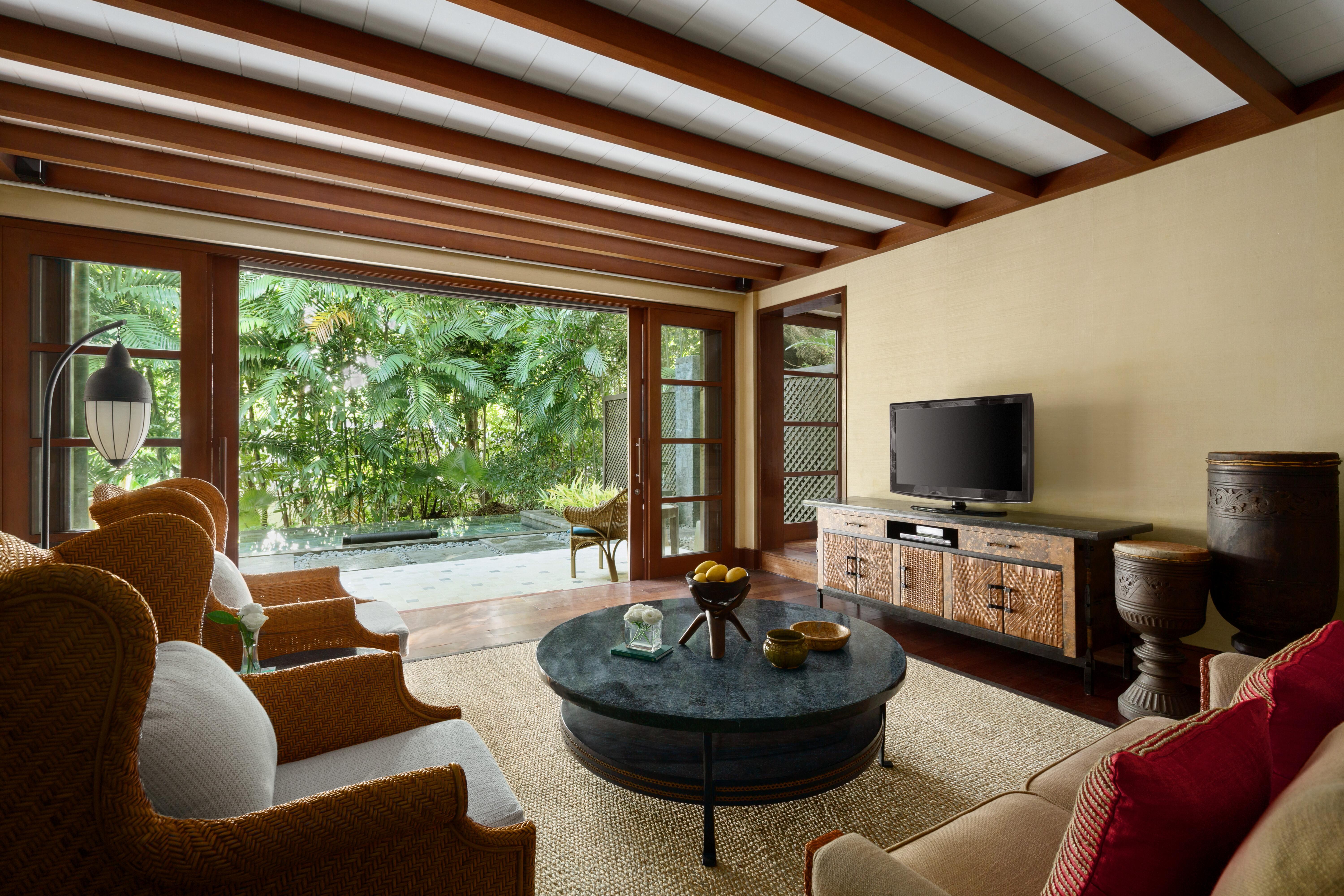 Shangri-La Boracay Eksteriør billede Living room